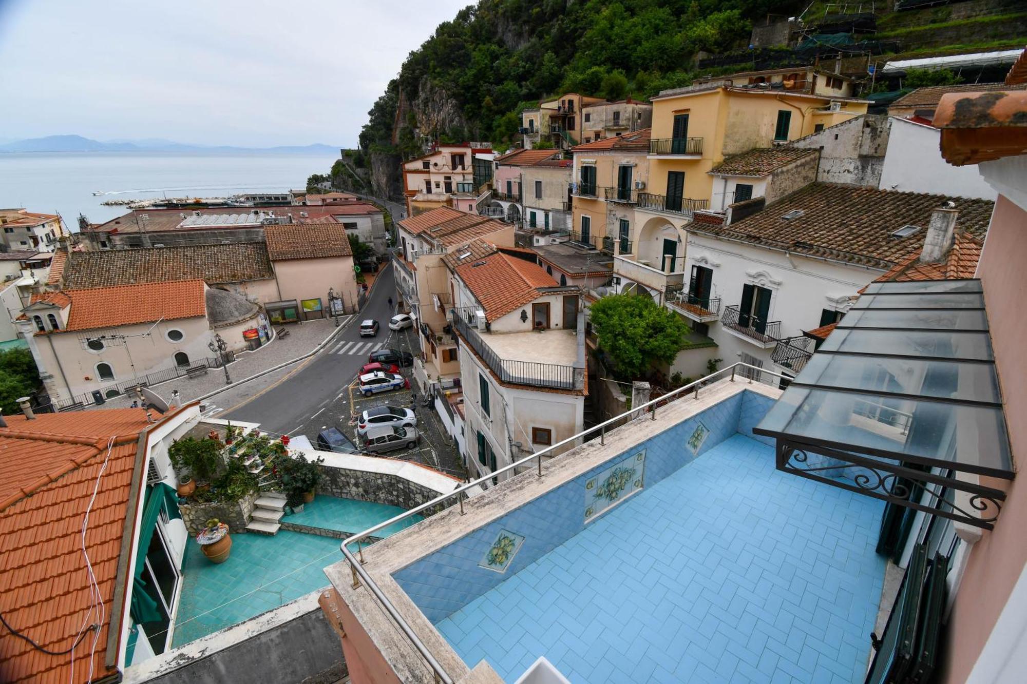 Апартаменты Casa Azzurra Четара Экстерьер фото